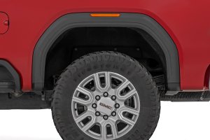 GMC Sierra 2500 HD Mud Flap Delete Kit - Front + Rear - Rough Country - Rough Country - '20-'25